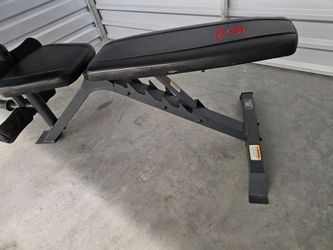 Bench with rack