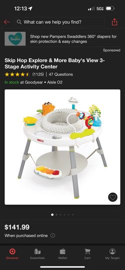 Skip Hop Activity Center 