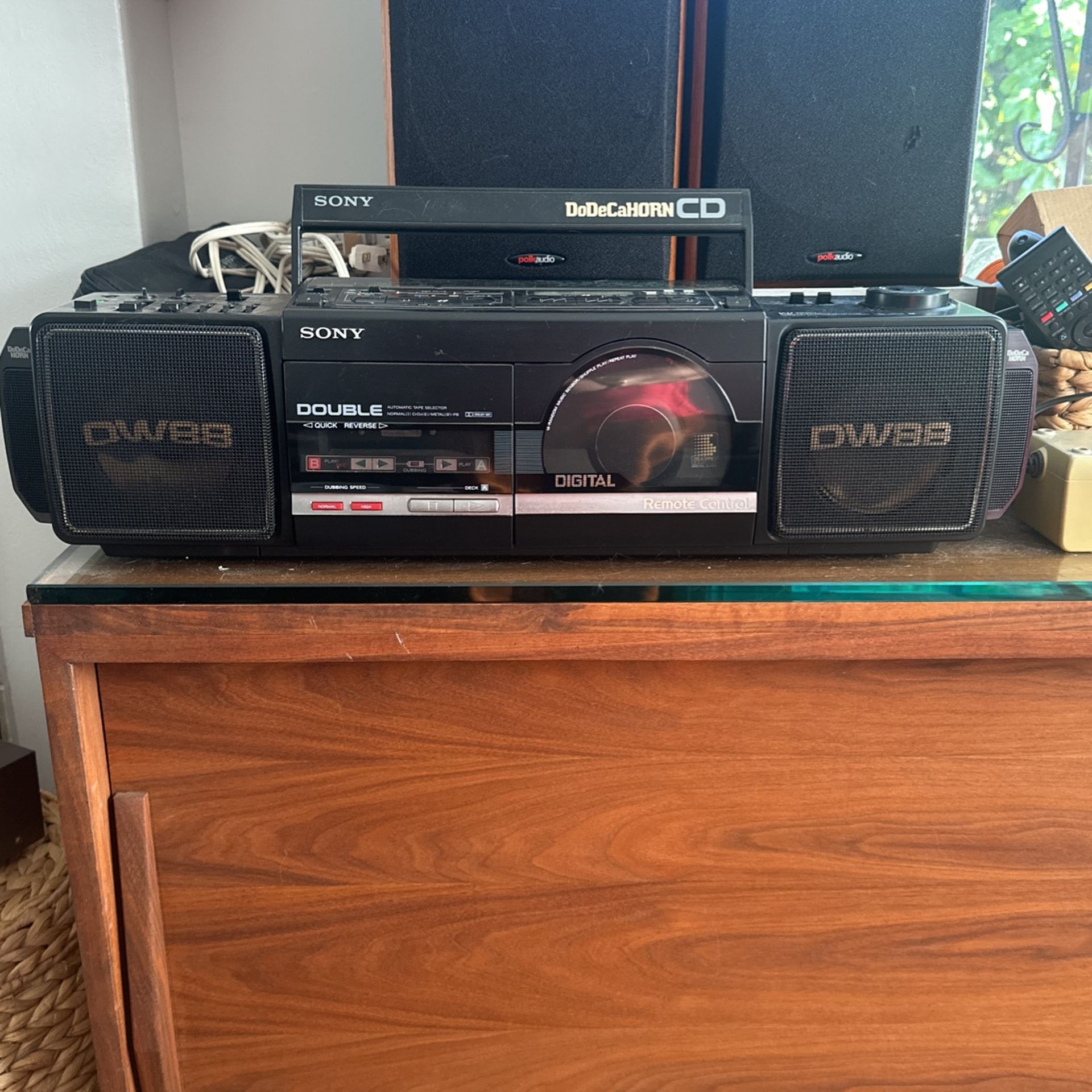 Sony CFD-500 CD Radio Cassette Corder 