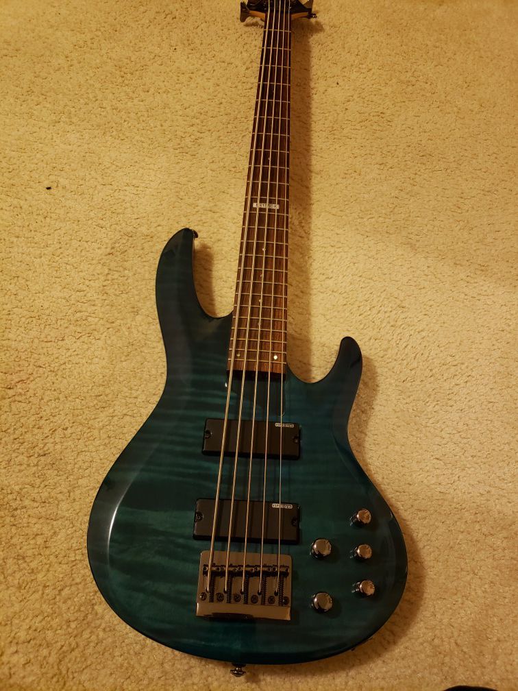 Ltd b -155dx bass guitar