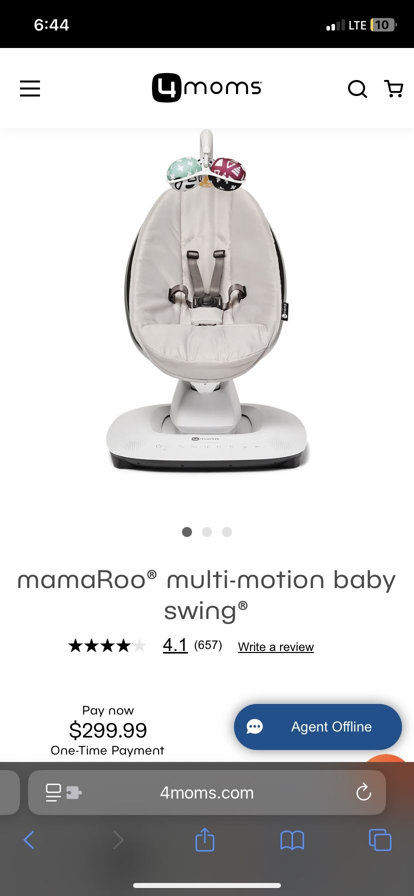 MamaRoo Multi motion Swing