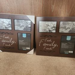 Picture Collage Frames set of two 