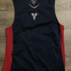 Nike Kobe Bryant Sphere Dri Fit Basketball Jersey Tank Top Medium Y2K Blue Red
