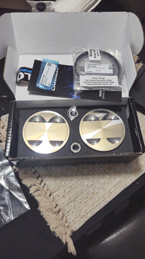 Harley Davidson 107m8 To 124 Big bore Kit