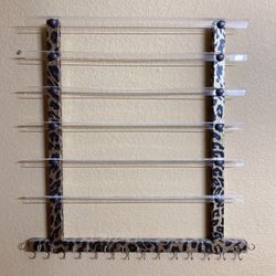Leopard jewelry rack Organizer 