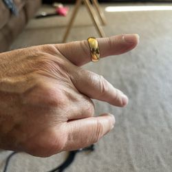 Gold Band Ring