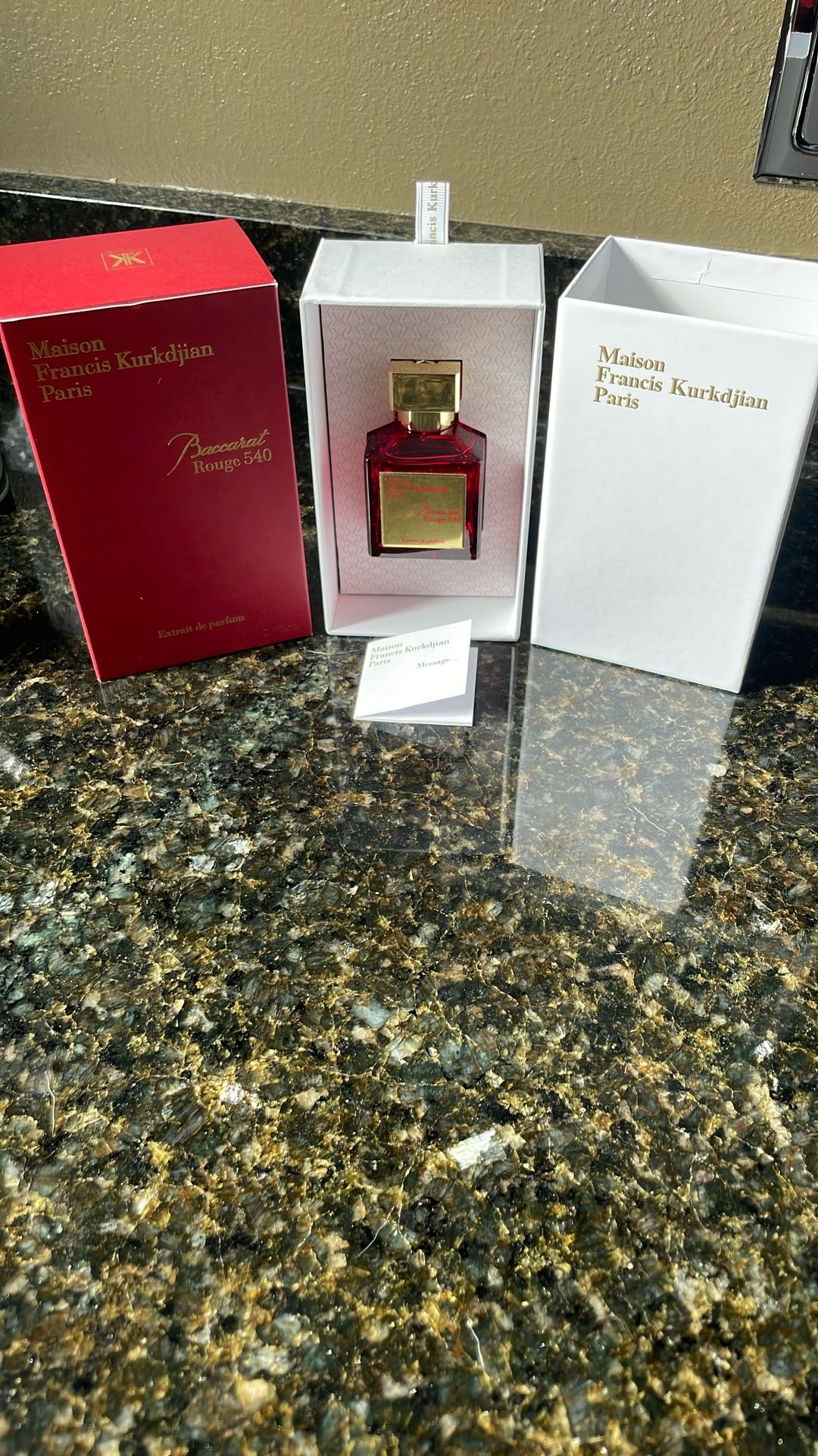 Baccarat Rouge 540 Purfum