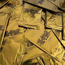 Hundreds of Yugioh The Movie 2004 Gold Promotional Pack Brand New Factory Sealed