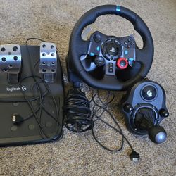 Logitech G923 + Shifter