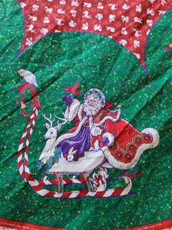 Beautiful Christmas table cloth
