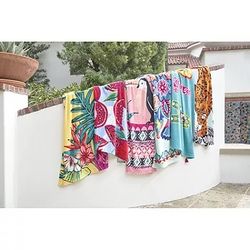 XL Printed Medallion Beach Towel