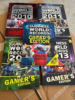 Guinness Book Gamers Edition Set (5 dollars for set of 6)