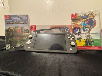 Grey Nintendo switch light