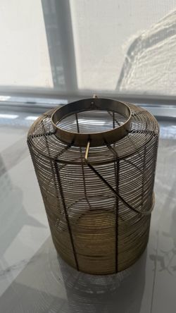 Catherine Malandrino Wire Mesh Candle Lantern