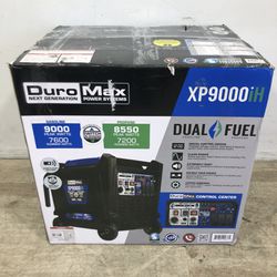 DuroMax 9000W Dual Fuel Inverter Generator XP9000iH