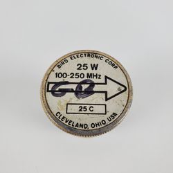 Bird Slug 25 watt 100-250 Mhz