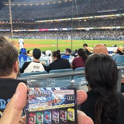 Monkey D. Luffy Dodgers card 