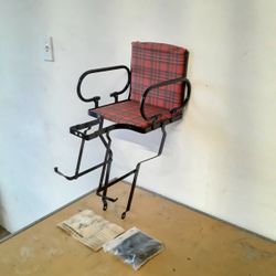 Vintage NOS Leco rear child seat Made in England Raleigh Schwinn era