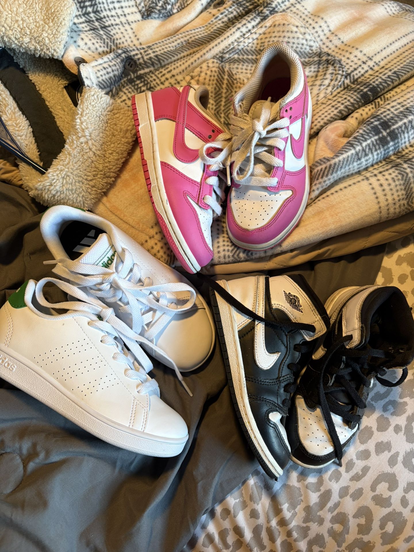 Adidas and Nike shoes 