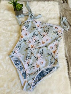 Women's Serendipity Reversible Floral One Piece Swimsuit XL