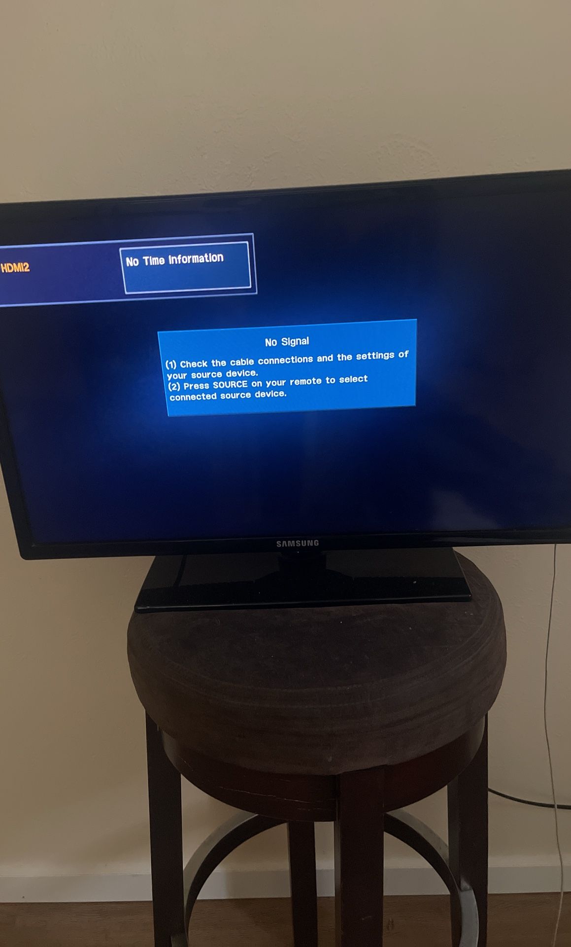 Samsung Tv 32 Inch (no Remote)