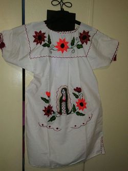 Vestido Virgen Guadalupe