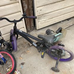 Bike Bicycle With Training Wheels 