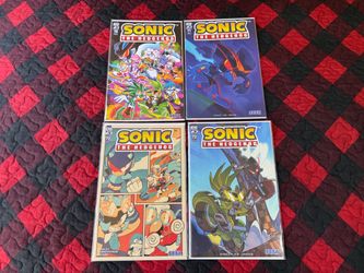 IDW Sonic the Hedgehog Comic Lot Issues No. 70 - 73
