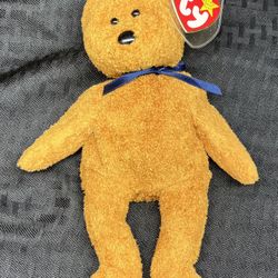 1998 Ty Beanie Baby Fuzz Bear (ERRORS)