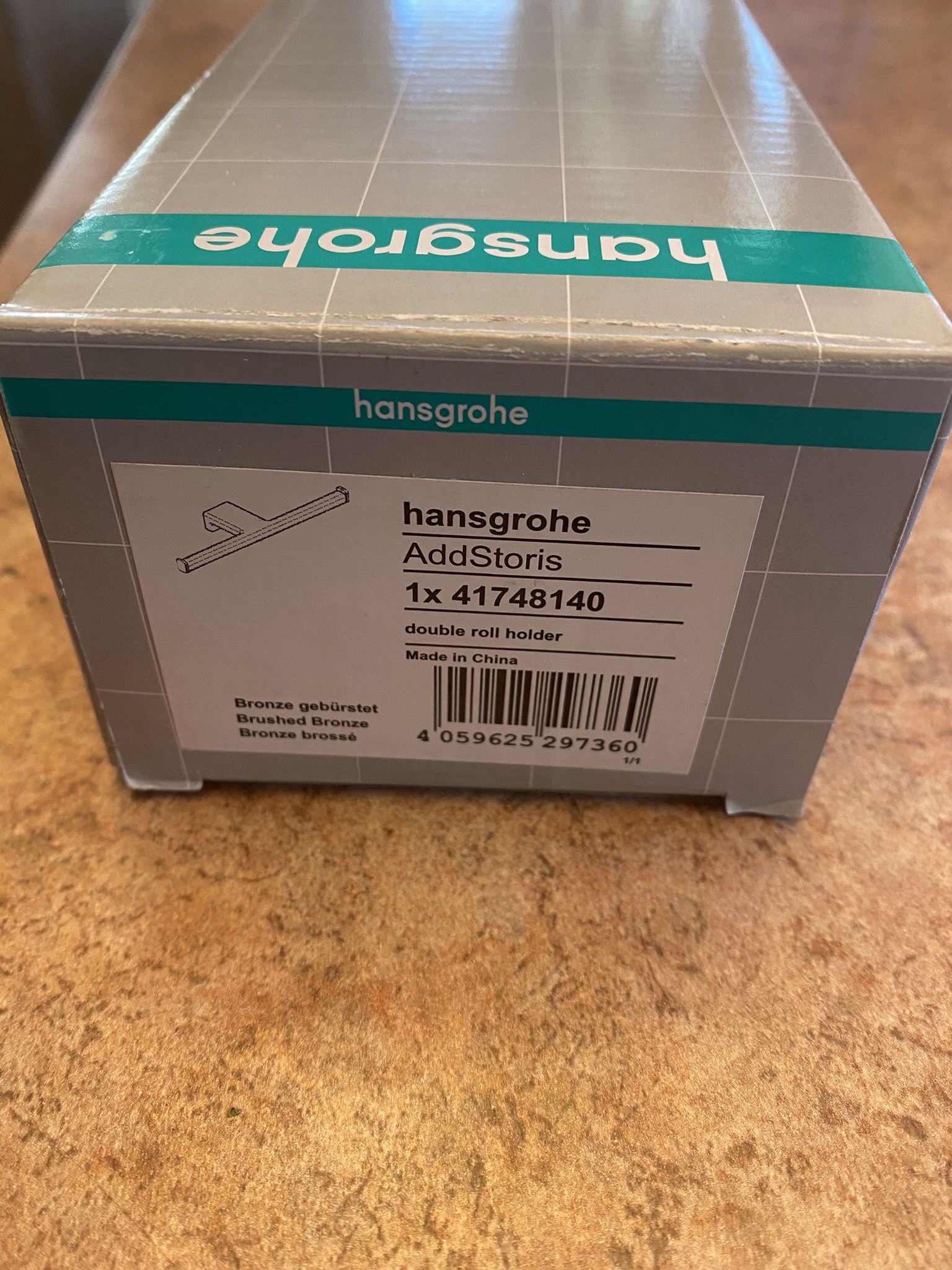 Hansgrohe (contact info removed)0 Bathroom Toilet Paper Holder