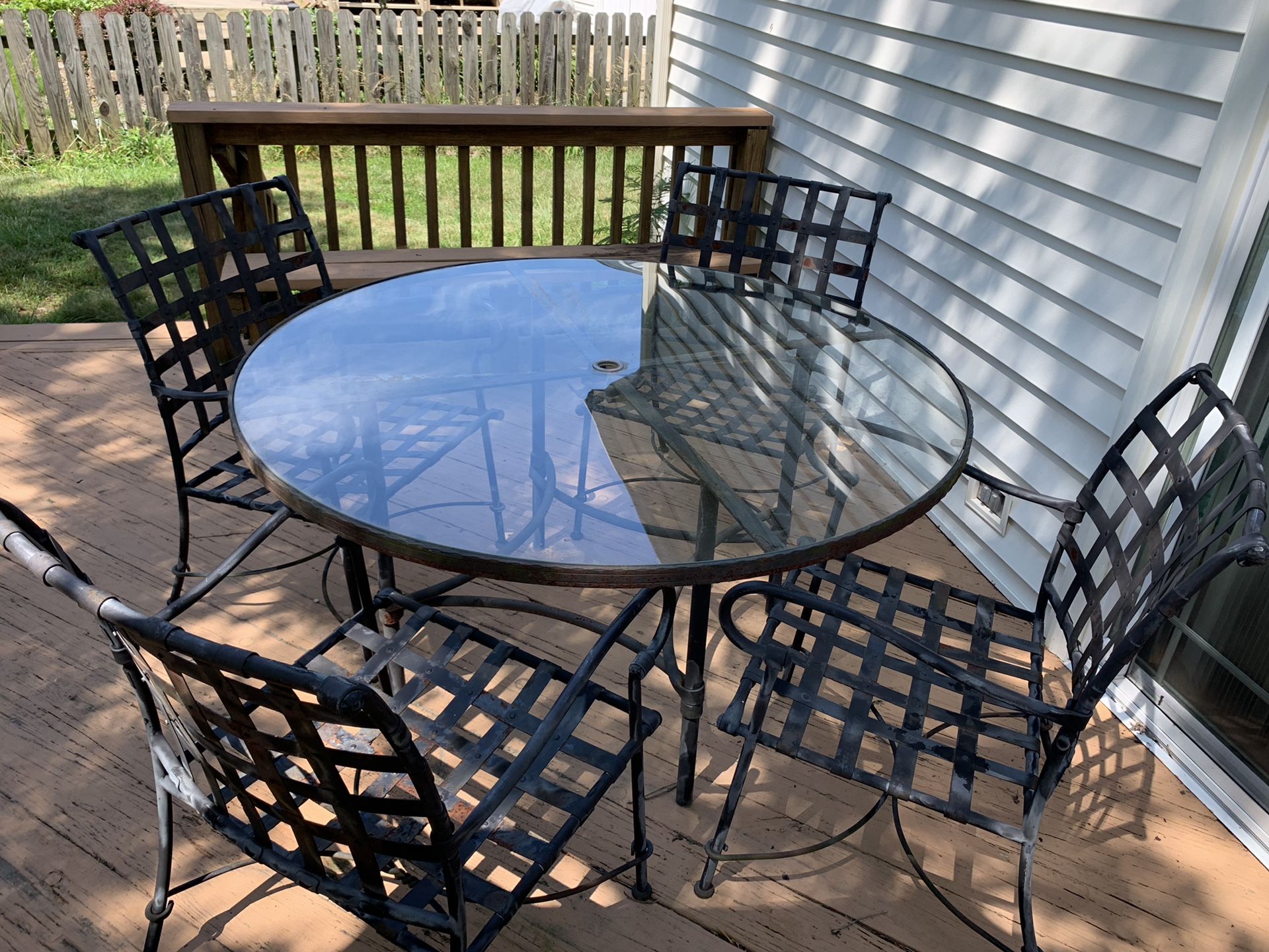 Patio Table and Chair Set