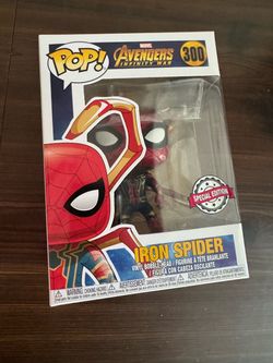 Funko Pop Iron Spider #300 Special Edition
