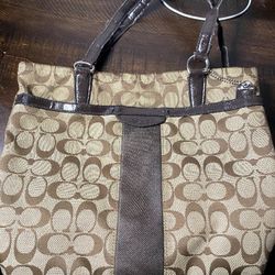 Coach Handbag Brown Used