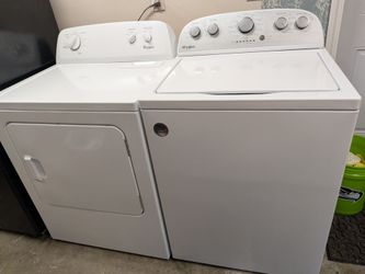 Washer & dryer set