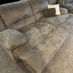 Three Piece Oversized Sofa Set