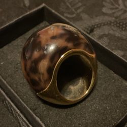 Chunky Goldtone MICHAEL KORS Ring…size 7.5 