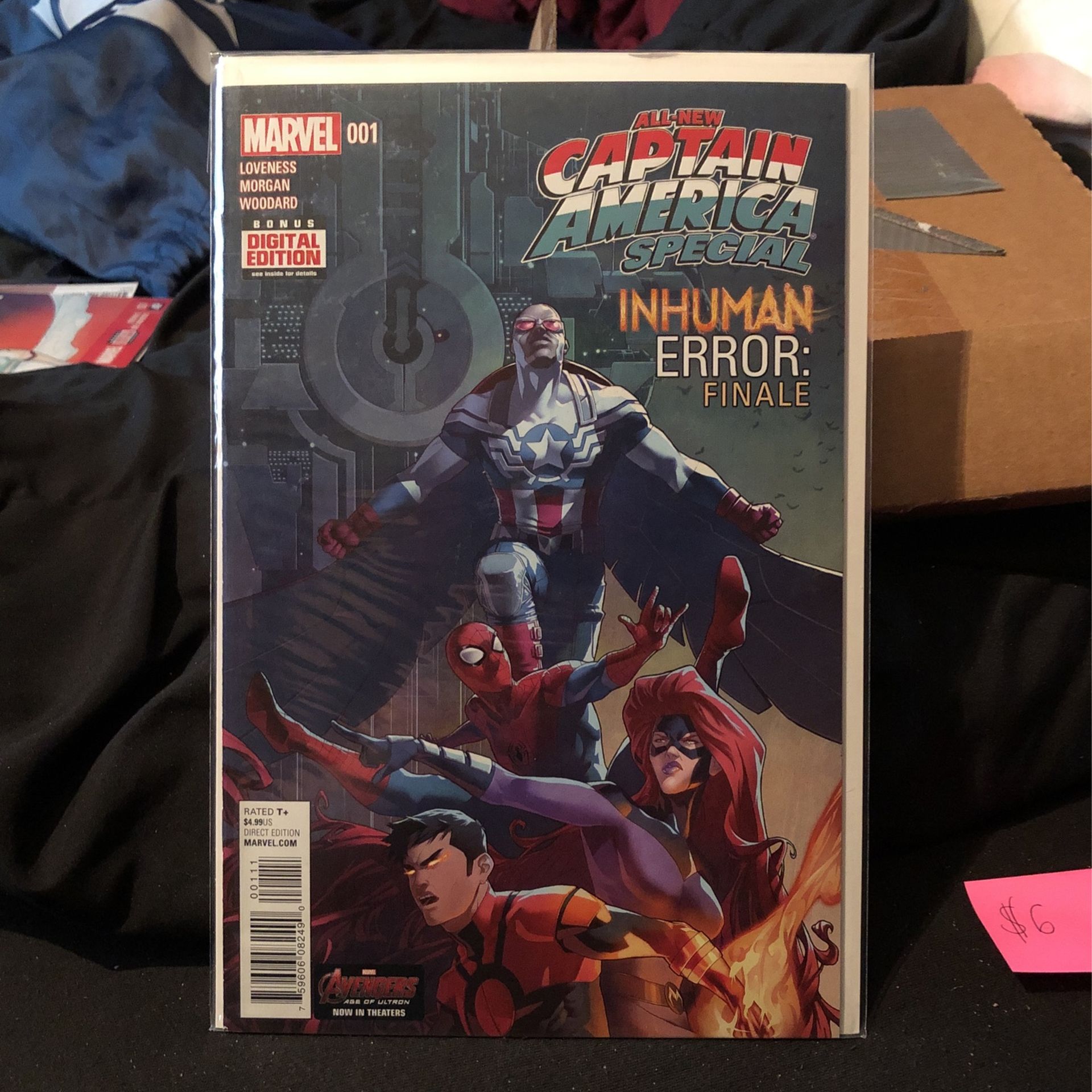 Marvel All New Captain America Special Inhuman Error: Finale 001