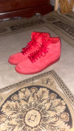 Jordan 1 High Suede Red