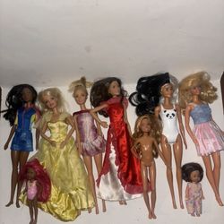 Barbie Dolls Lot