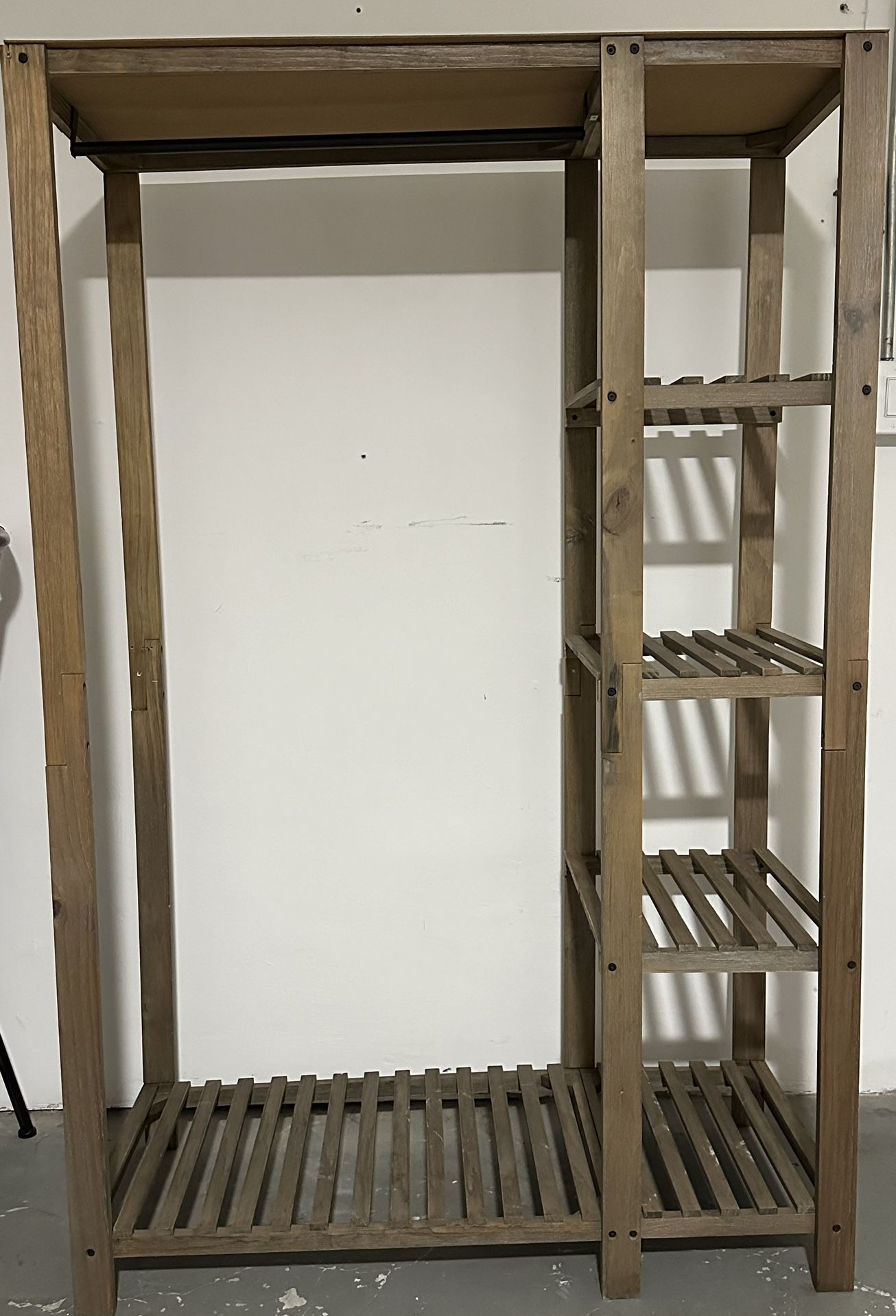 Wood Closet Organizer