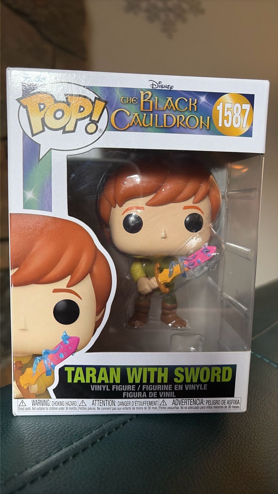 Funko Pop Disney The Black Cauldron Taran With Sword