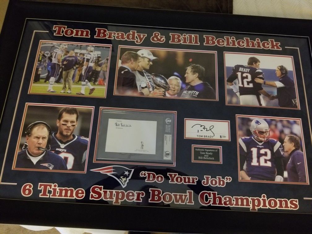 Tom Brady And Bill Bilichick