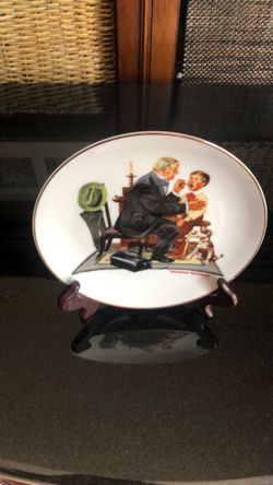The Country Doctor By Norman Rockwell Collectors Plate