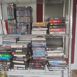 Miscellaneous movie CDs/VHSs