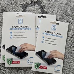 Liquid Glass Screen Protector $10 Ea.