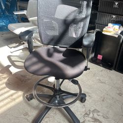 Swivel Drafting Office Desk Chair