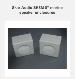 Marine Speaker Enclosure Boxes