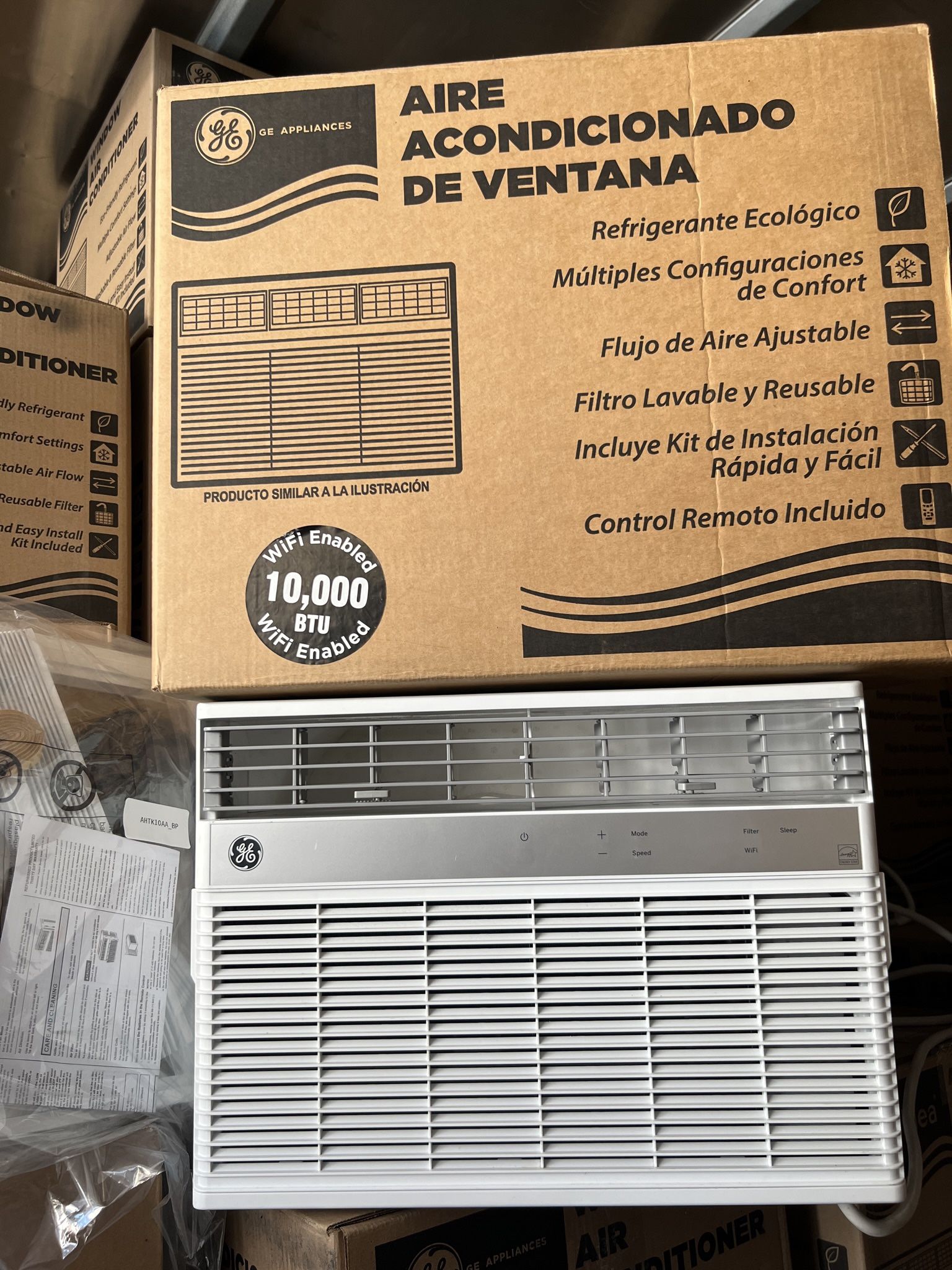New Window Ac 10,000 BTU GE 💥Nuevo Aire De Ventana GE 10,000 BTU