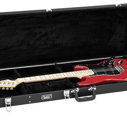 Deluxe Electric Guitar Hard Shell Case Portable Square Guitar