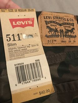Levi’s camo pants